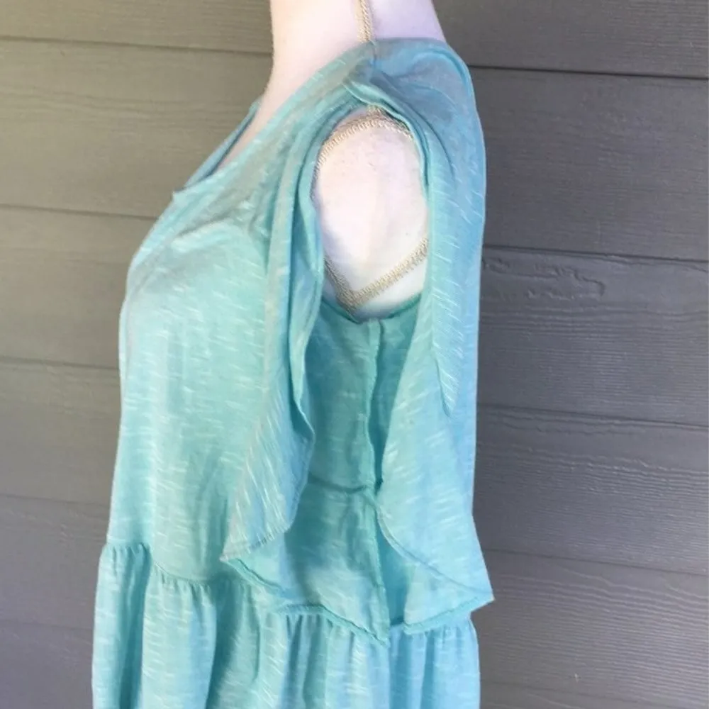 a.n.a Split Sleeve Ruffled Knit Top - Image 4