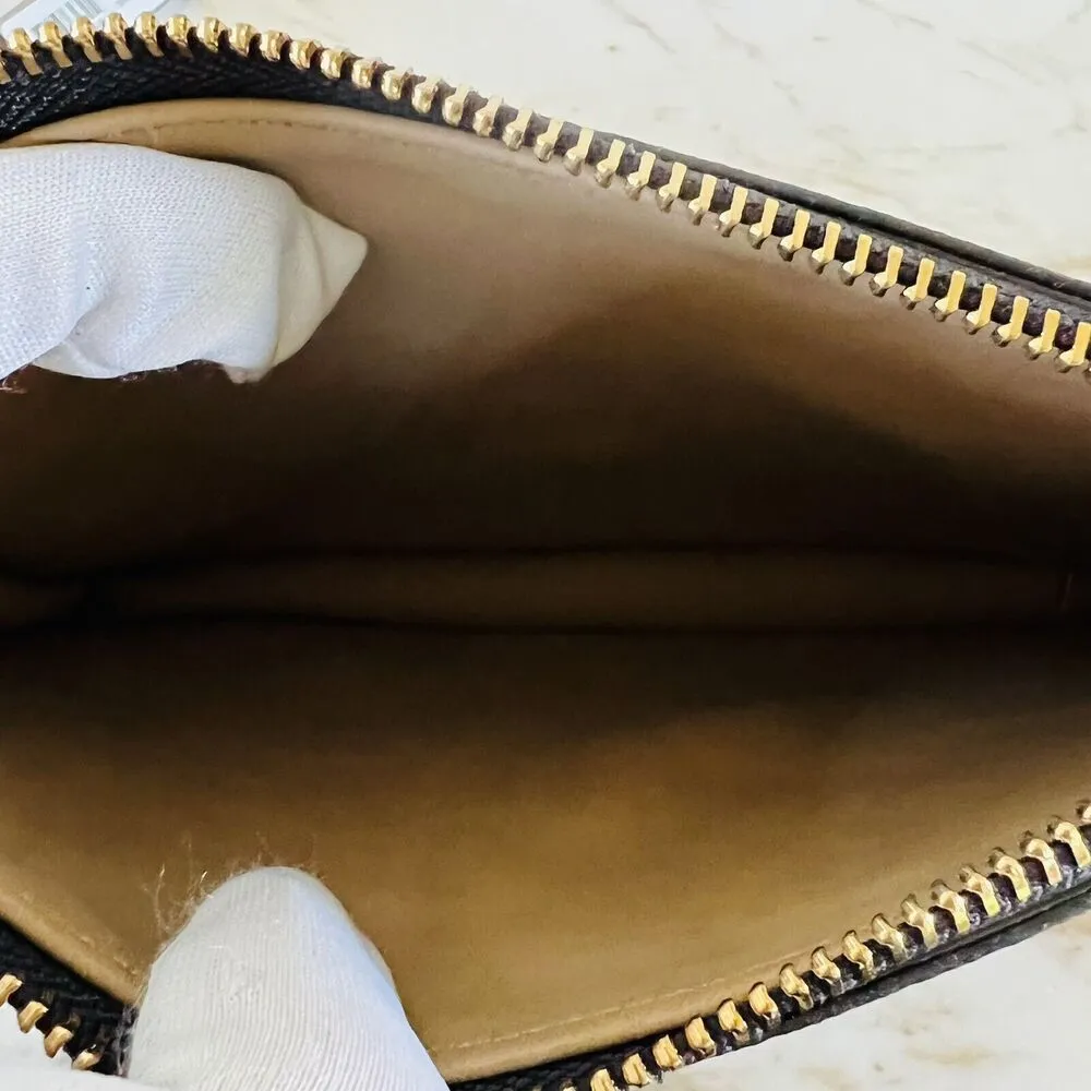 MICHAEL KORS Brown Faux Leather Logo Belt Bag Fanny Pack - M - Image 8