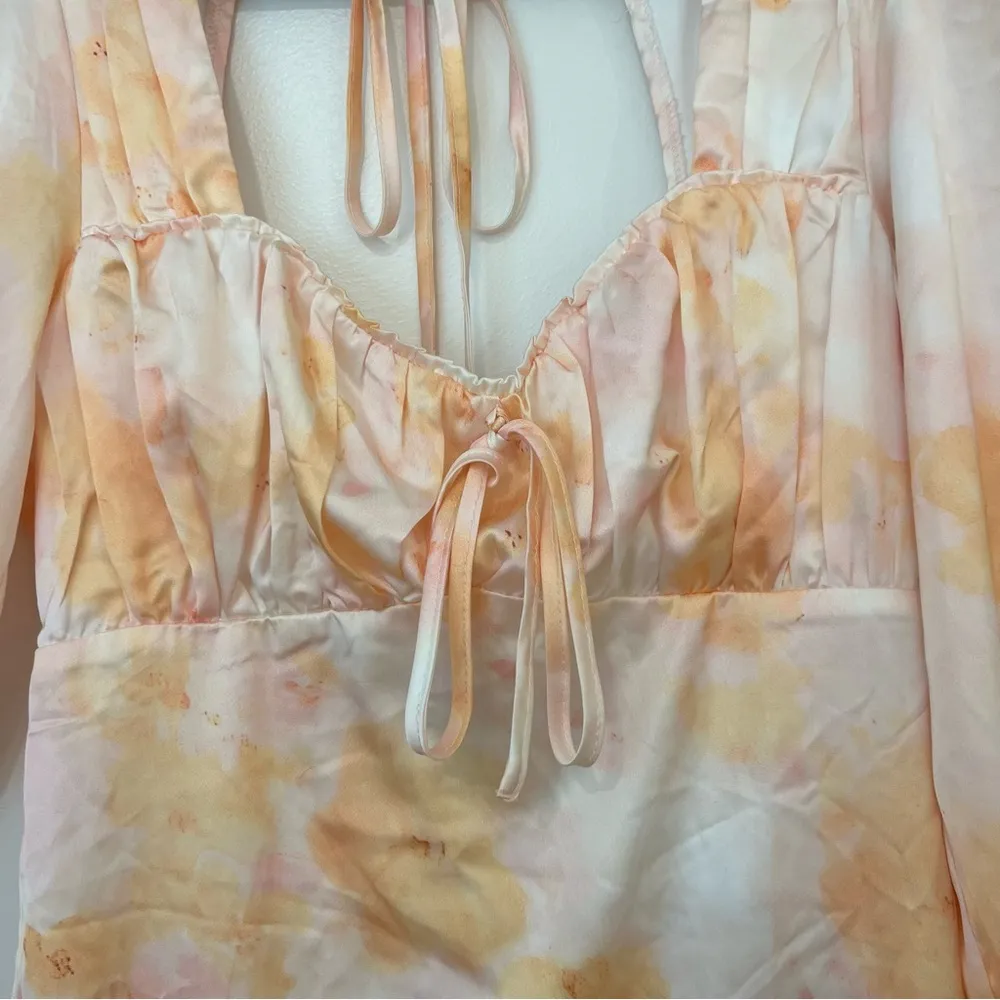 Tie Dye Whimsical Mini Dress - Image 4