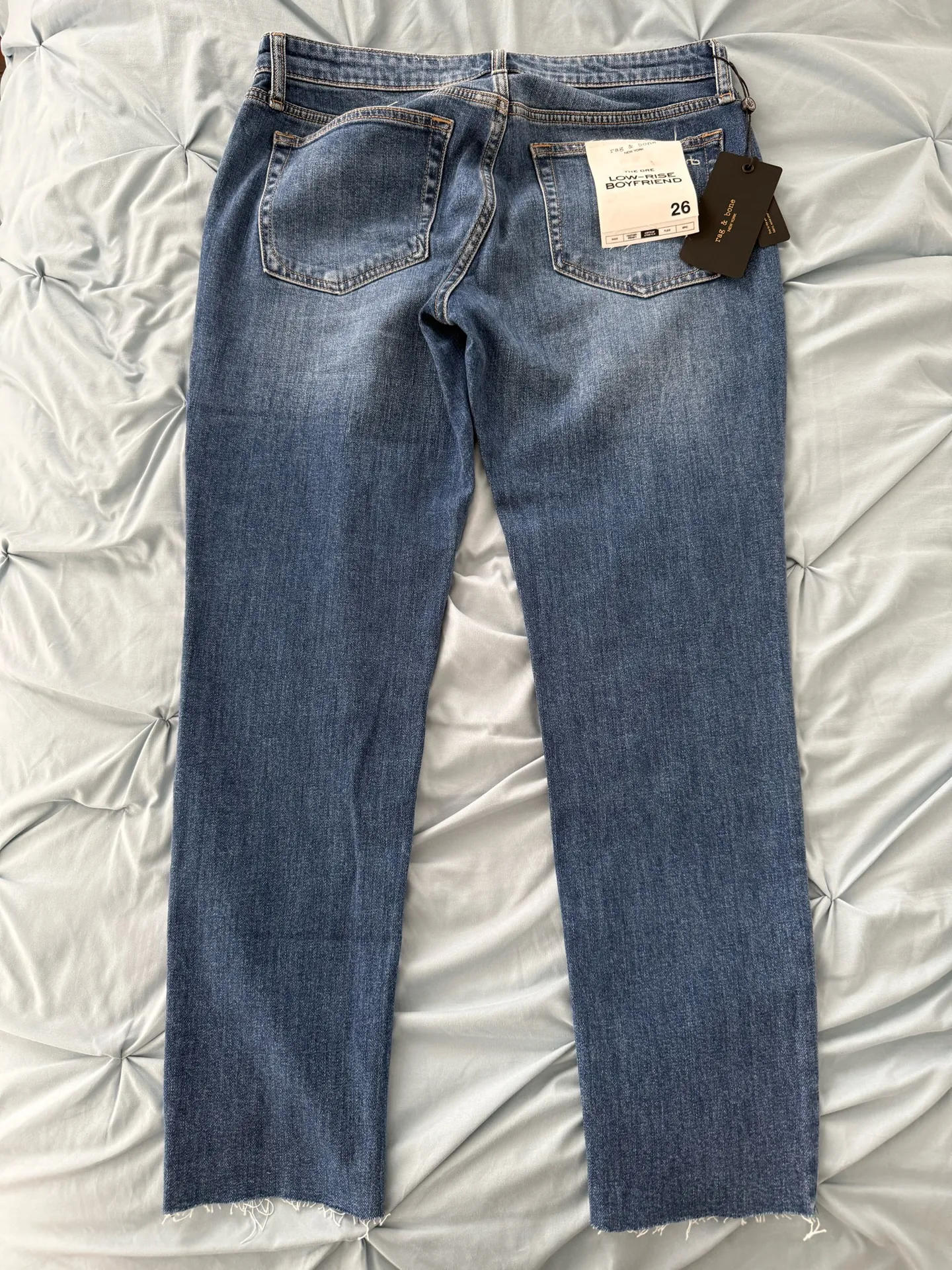 Rag & Bone Dre Low-Rise Boyfriend Jeans - Image 2