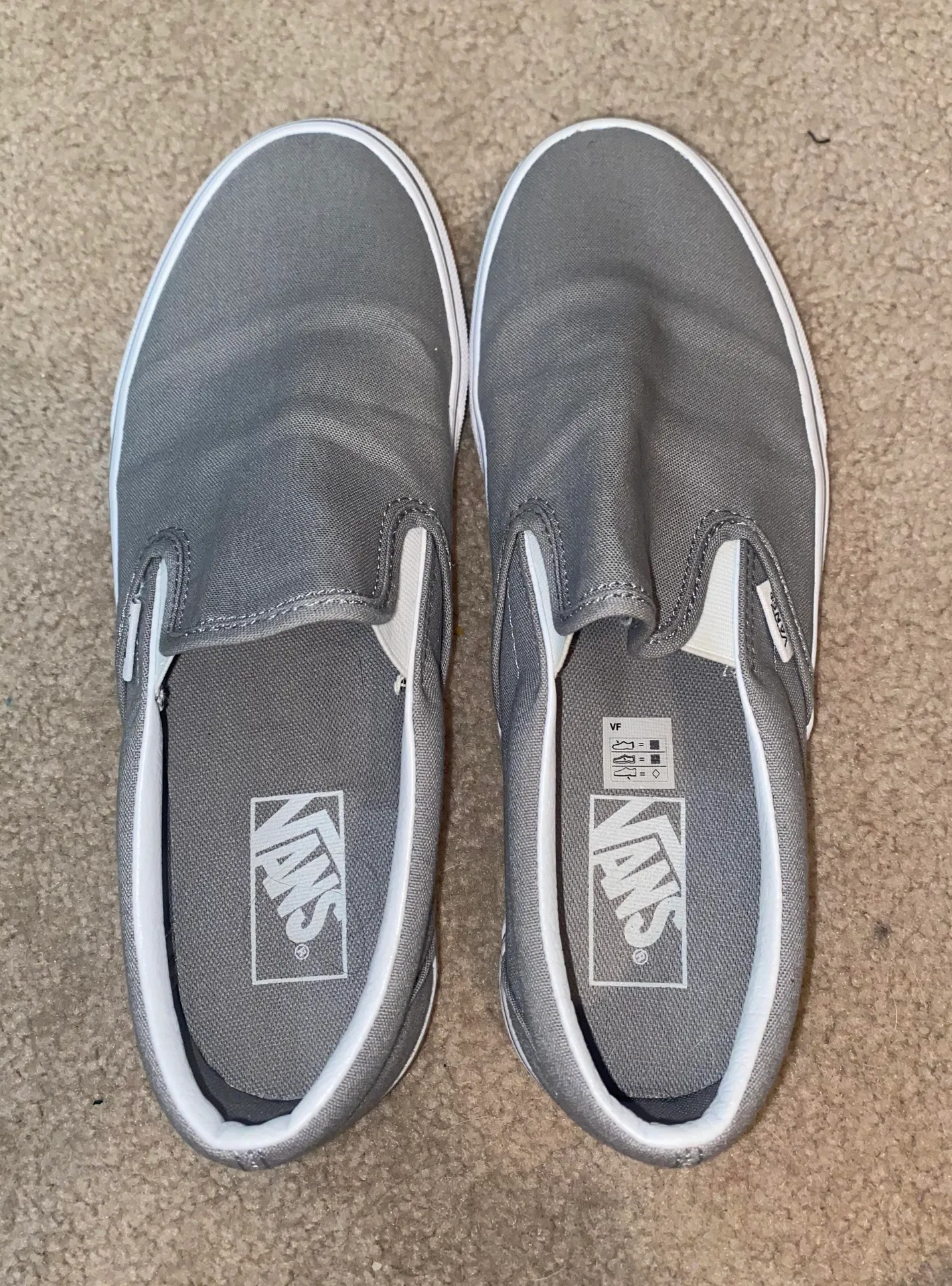 Gray Slip-ons - Image 2