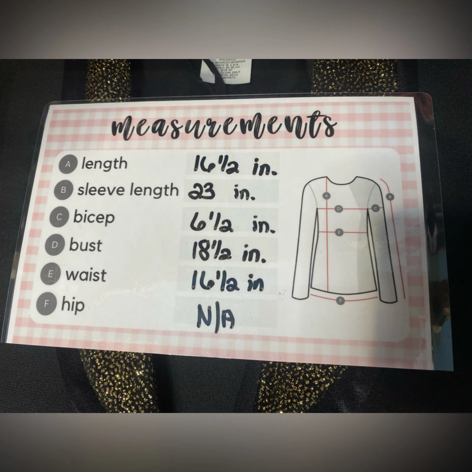 John Roberts cropped suit jacket, blazer, vintage, size‎ 6P Black - Image 8