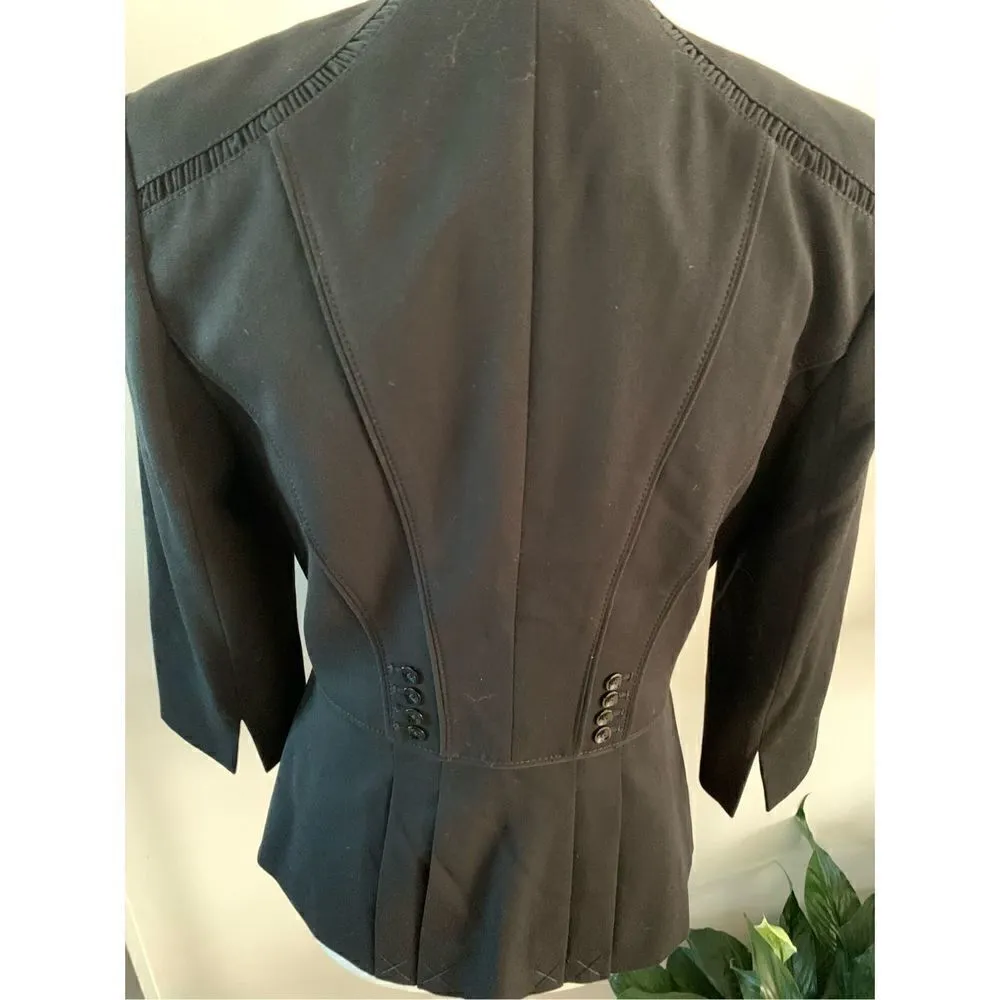 White House black market blazer jacket stylish work size 5 - Image 4