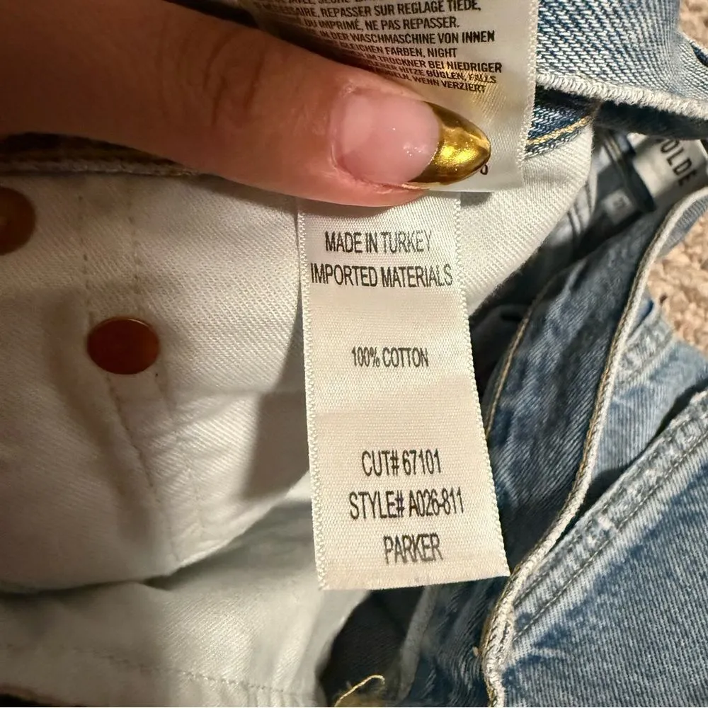 AGOLDE Parker Vintage Cut Off Short in Swapmeet
Size 29 - Image 14