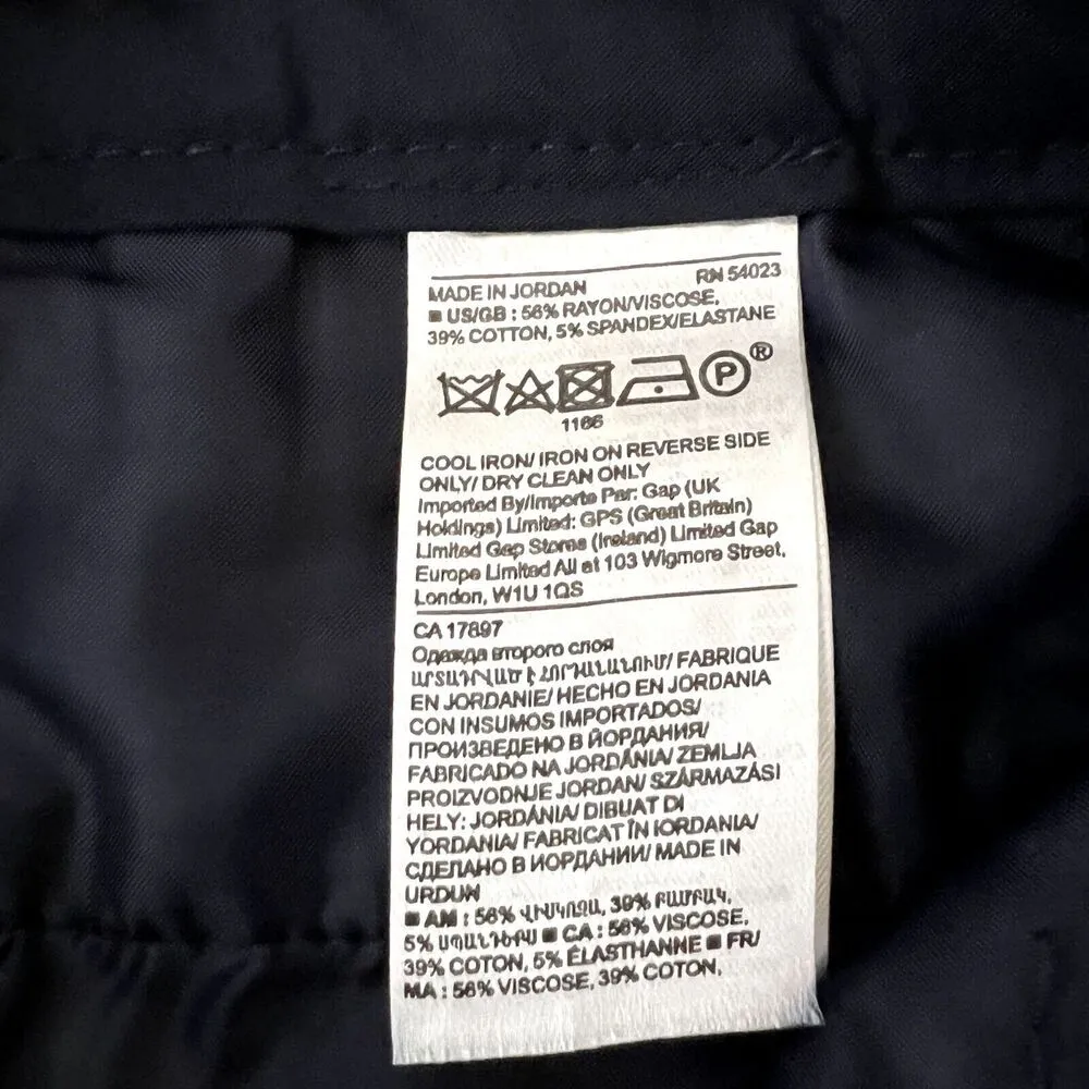 Banana Republic Sloan Navy Ankle Dress Pants - Image 5