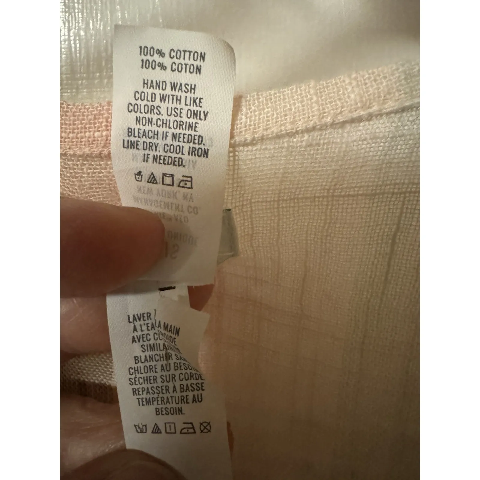 Aerie Women's Lightweight Neutral Colored with Fringe OS Shrug 100% Cotton - Image 8