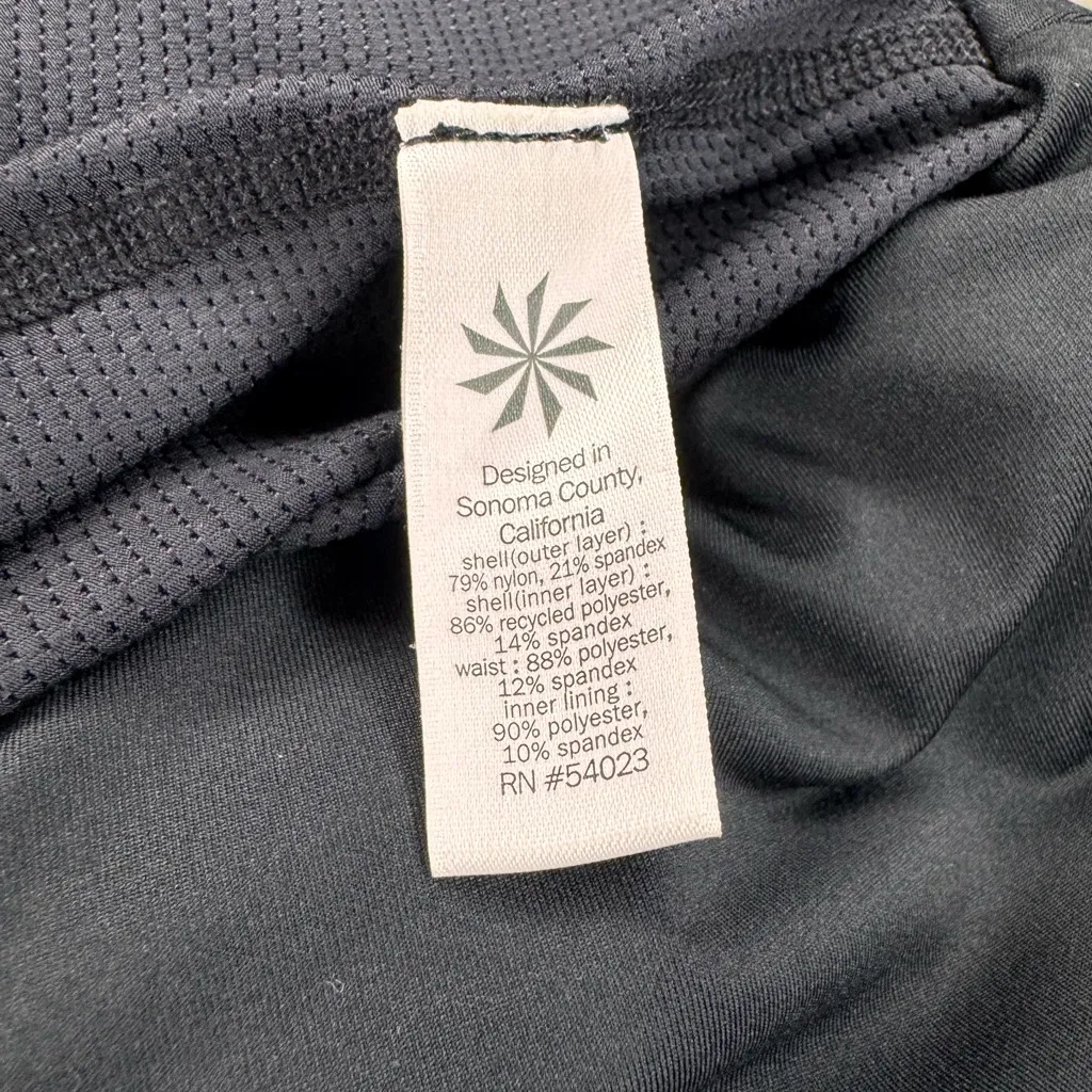 Athleta Womens Black Athletic Tennis Golf Skort Skirt Mesh Workout Size S Small - Image 7