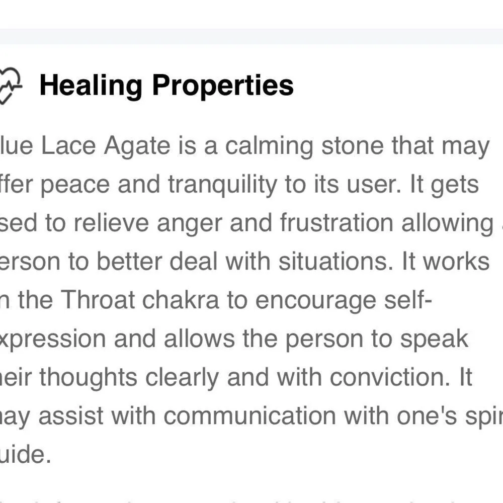 Blue lace agate silver pendant necklace - Image 11