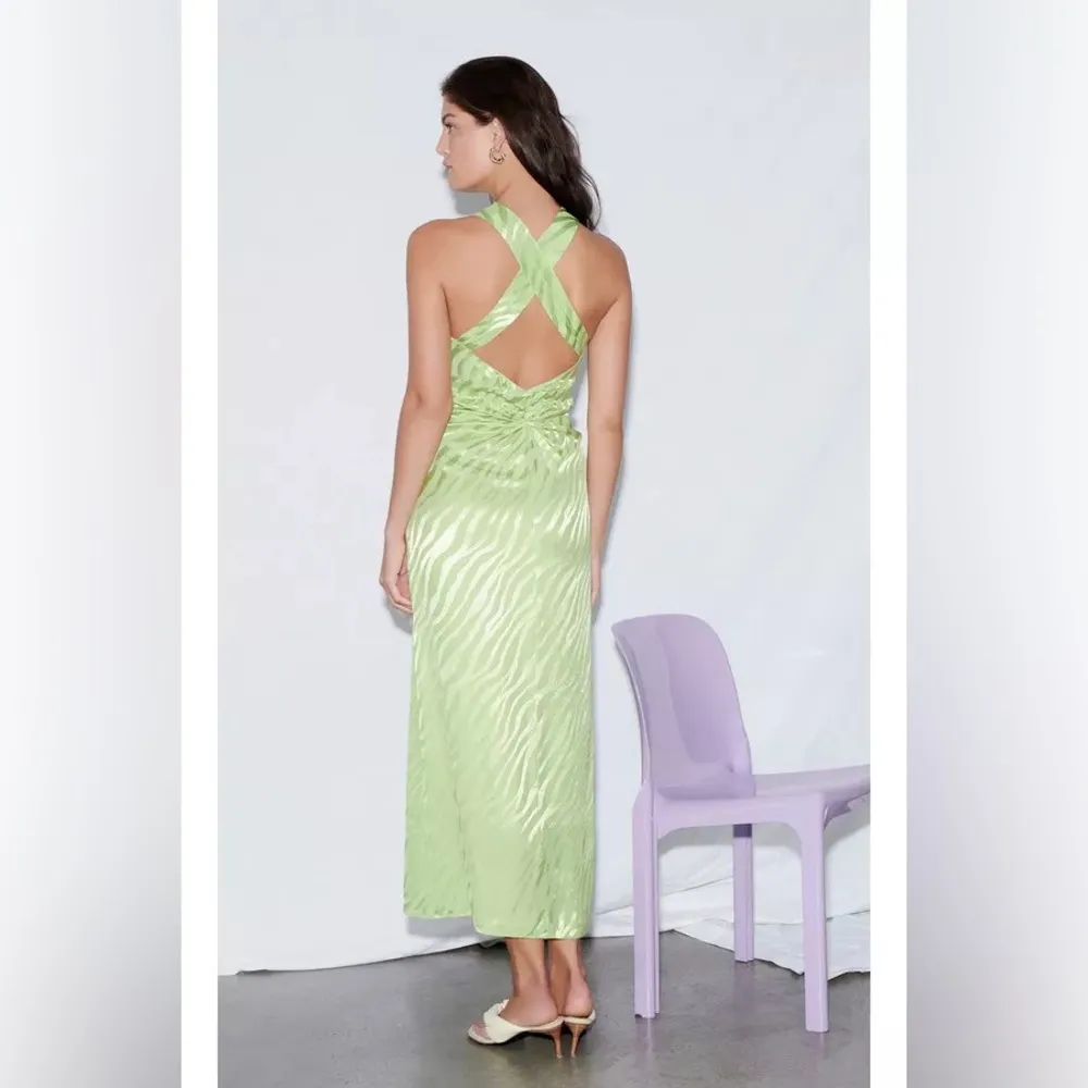 Saylor Connor Midi Dress in Matcha - Image 2