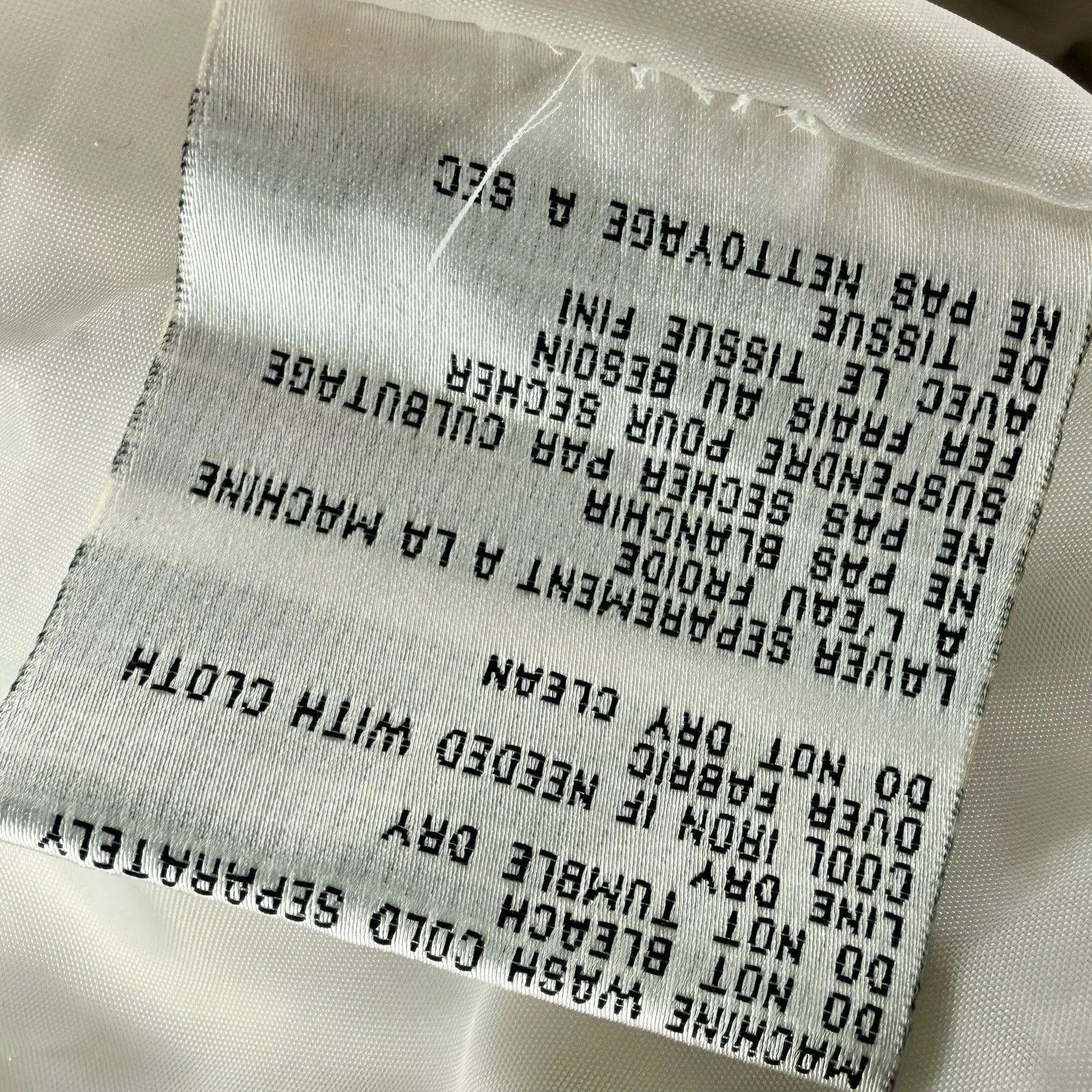 MSRP $220 Via Spiga Ruched Sleeve Packable Rain Jacket Tan Size M Medium EUC!! Brown - Image 8