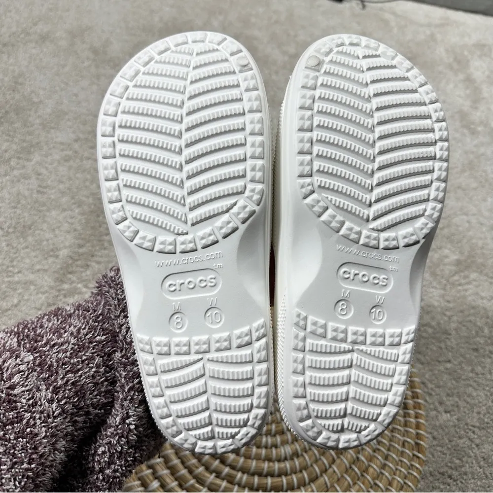 Crocs Women’s Baya II Slides Sandals Slip On Lightweight in White Size 10 - Image 11