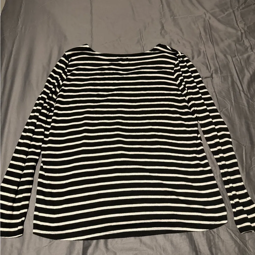 Maurices Monochrome Striped Top - Image 2