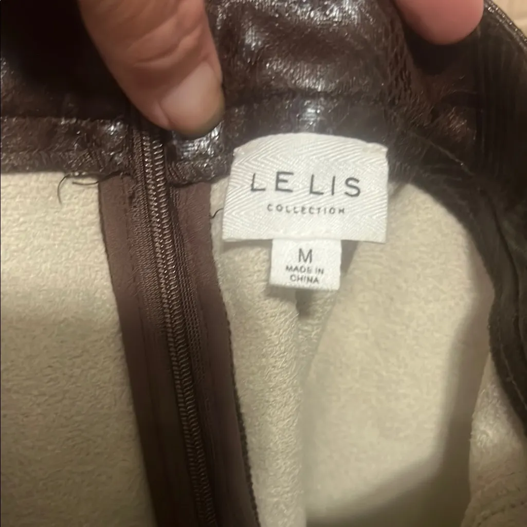 Le Lis Brown Mini Pencil Skirt Night Out - Image 2