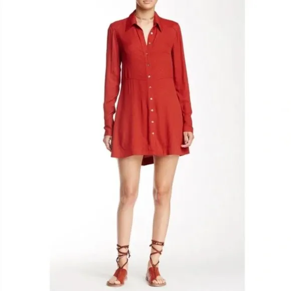 knee length dresses for ladies Free People Short and Sweet Mini Dress