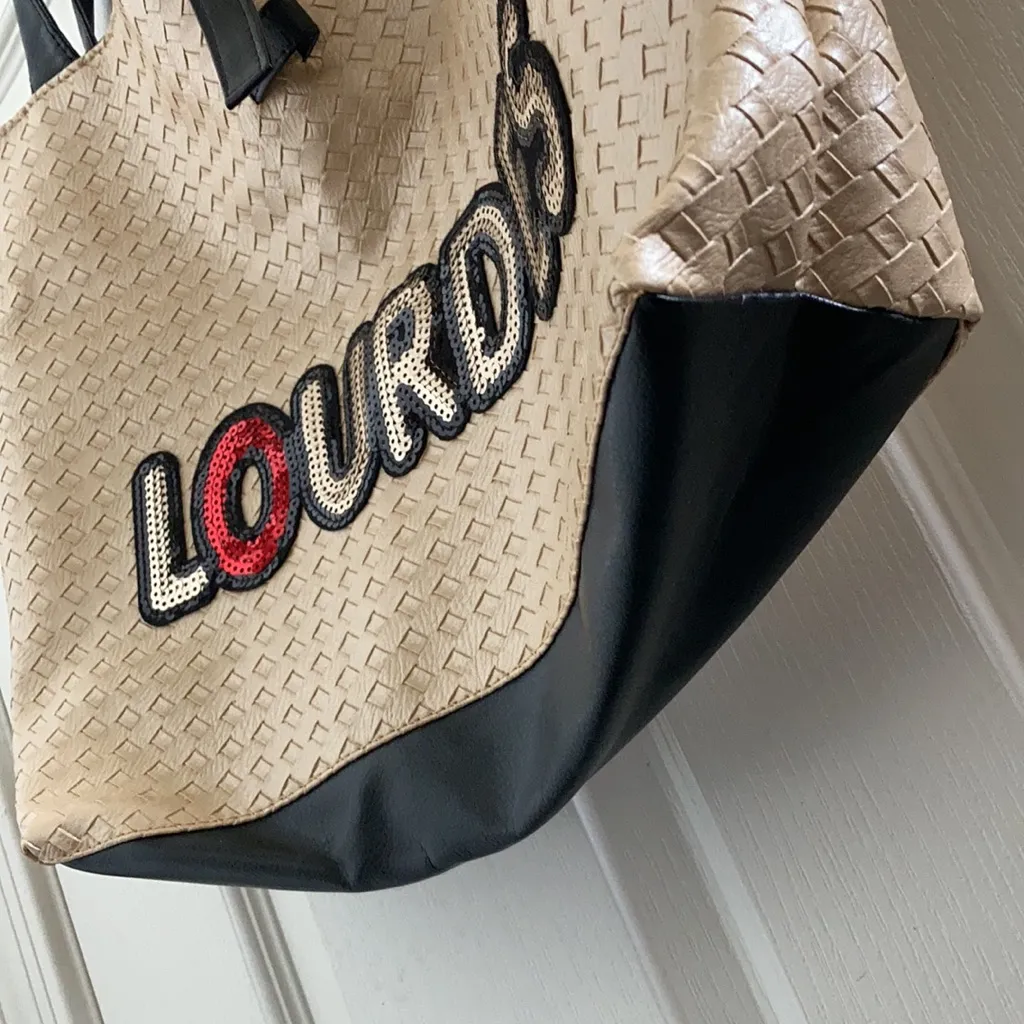 FINAL MARKDOWN Ladies’ Sequined “LOURDES” Shoulder Bag - Image 8