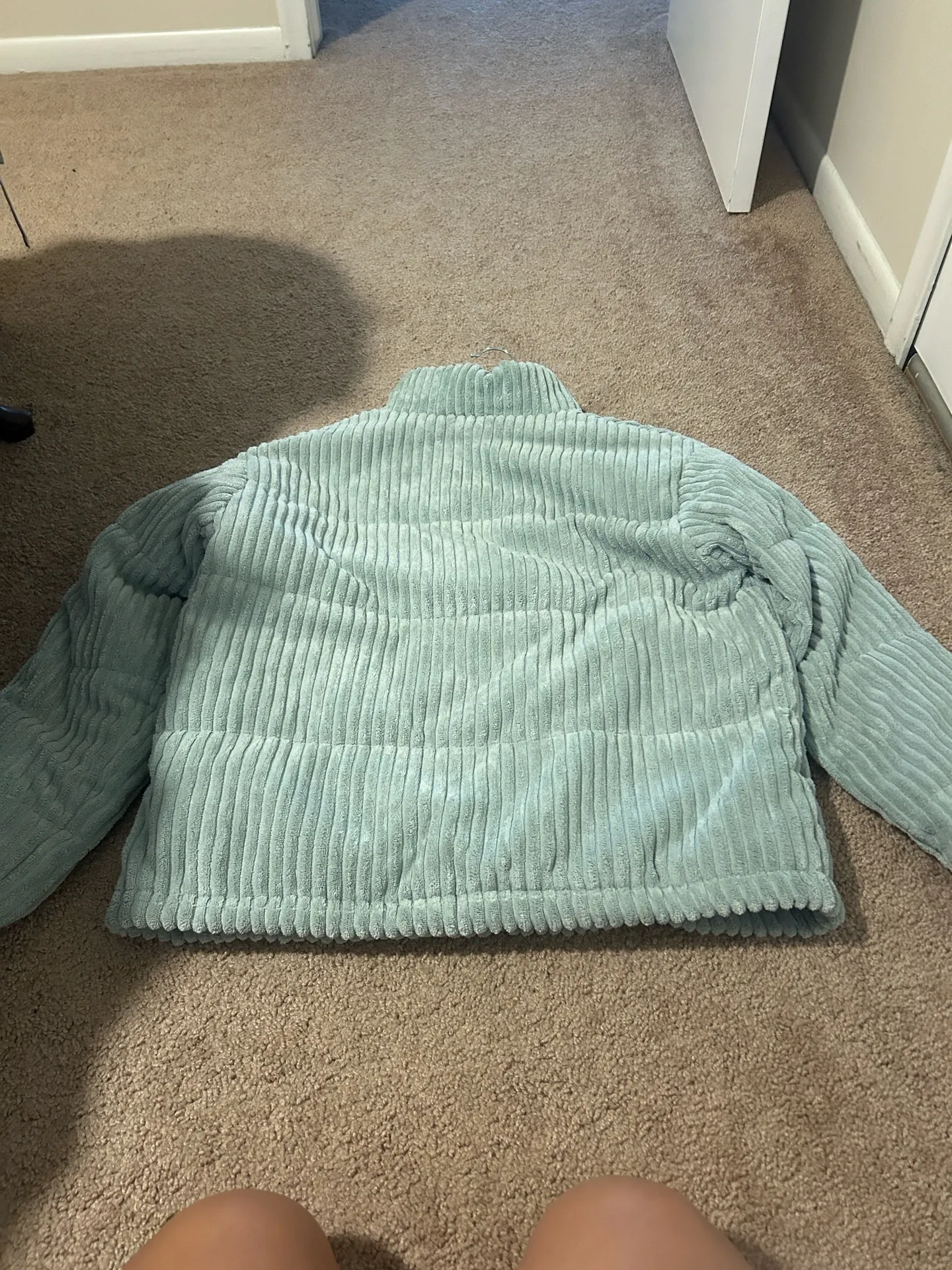 SheIn  fuzzy soft Jacket in Light blue - Image 7