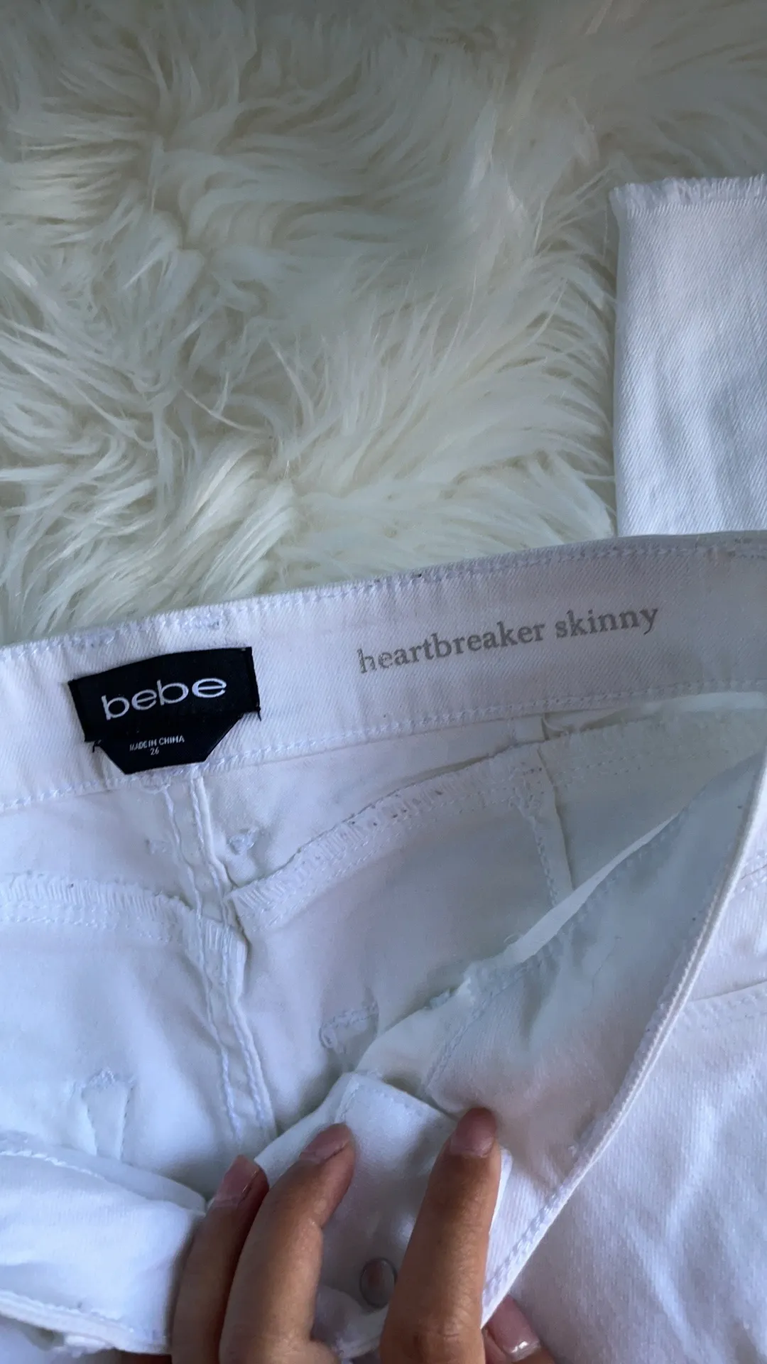 Bebe New W/o Tags  Heartbreaker Jeans - Image 9