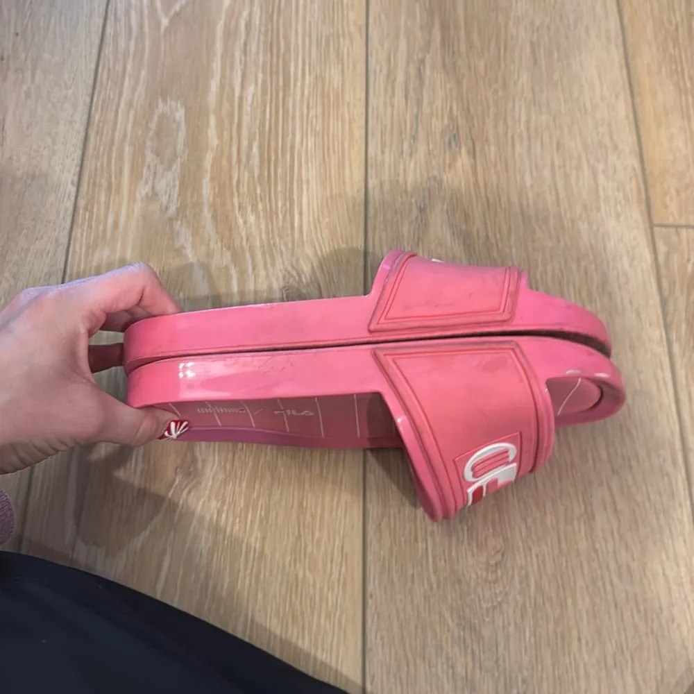 Melissa x Fila Sport Slides in Pink/White Women’s Size 8 - Image 8