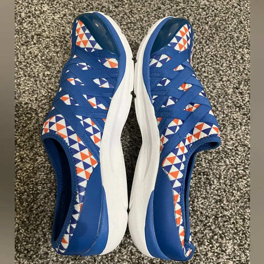 Easy Spirit e360 Quickset Blue Athleisure Slip-On Comfort Mule Shoes 9.5W - Image 3