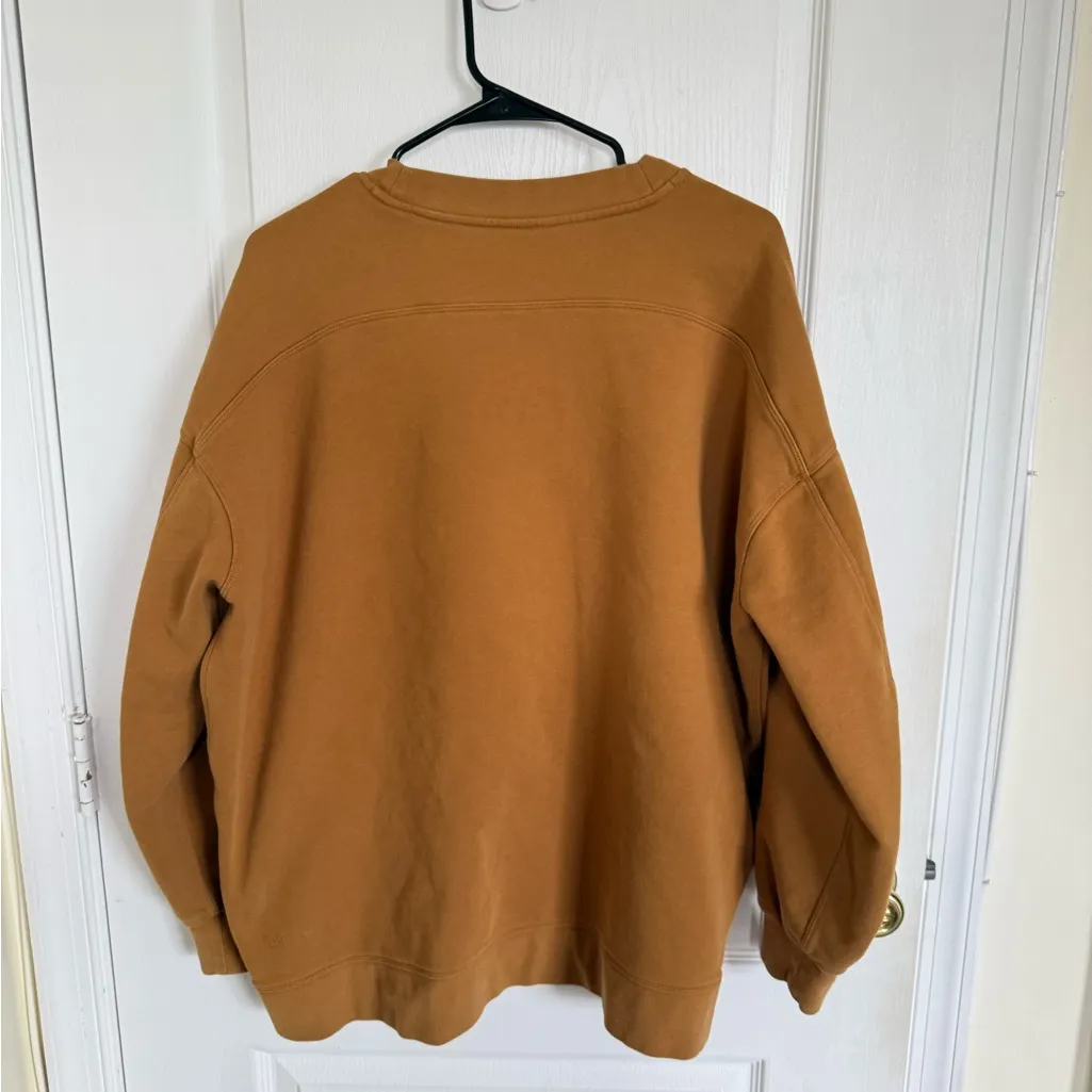 Lululemon Perfectly Oversized Crew Sweatshirt Spiced Bronze - Image 5