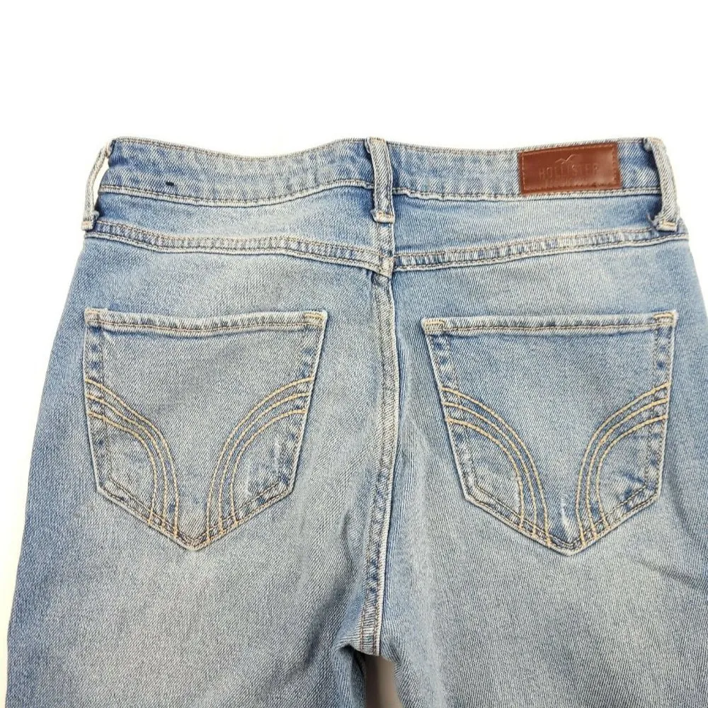 Hollister High Rise Crop Super Skinny Women Distressed Size 26 (26x27) - Image 8
