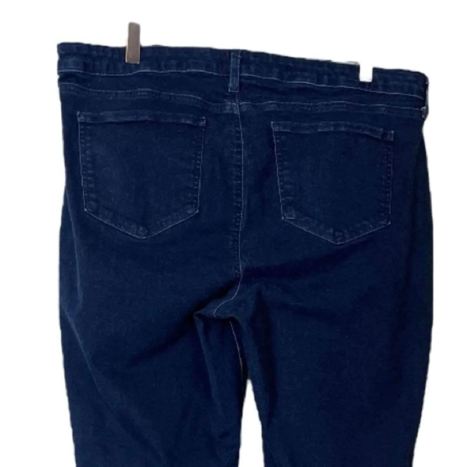 NYDJ Barbara Bootcut Jeans Mid Rise Dark Wash Slimming Women’s Plus Size 18W - Image 6