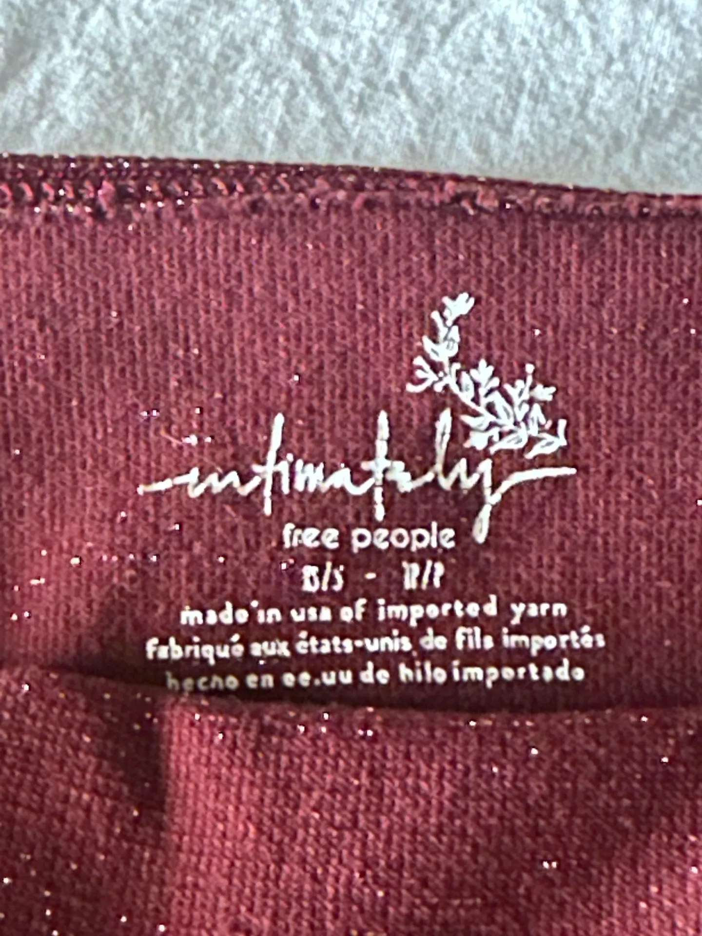 Maroon Tank Top - Image 3