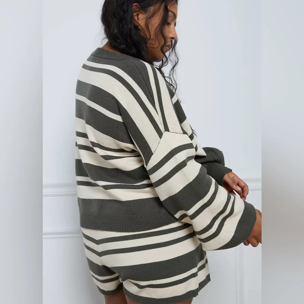 Anthropologie Lyla Striped Lounge Set - Image 2