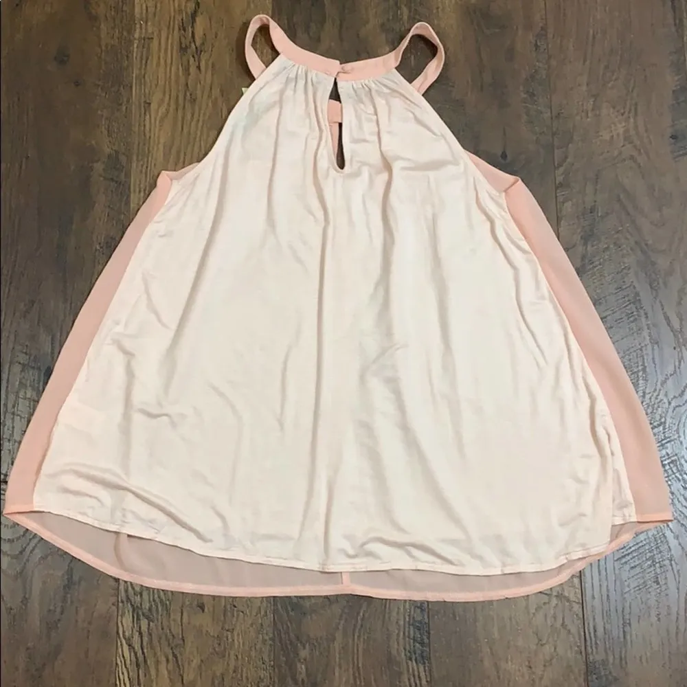 Anthropologie Sunday in Brooklyn pink sheer tank - Image 9