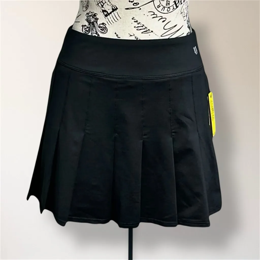 EleVen Venus Williams XXL Black‎ Pleated Tennis Skort Pockets Athletic Golf Black - Image 3