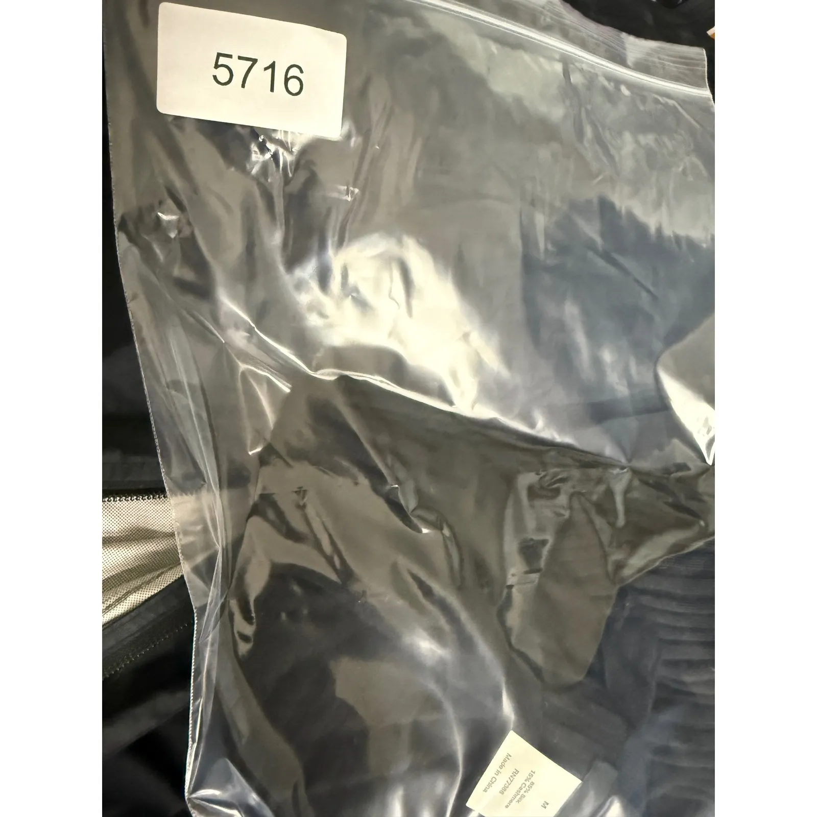 J. Crew Black Ribbed Silk Cashmere Blend Crew Neck Long Sleeve Sweater Women's M - Image 7