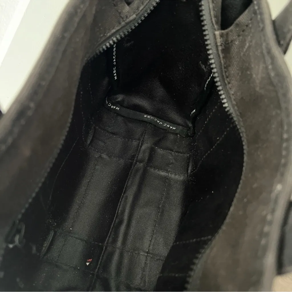 Marc Jacobs Small The Tote Bag in Charcoal Gray / Black - Image 7