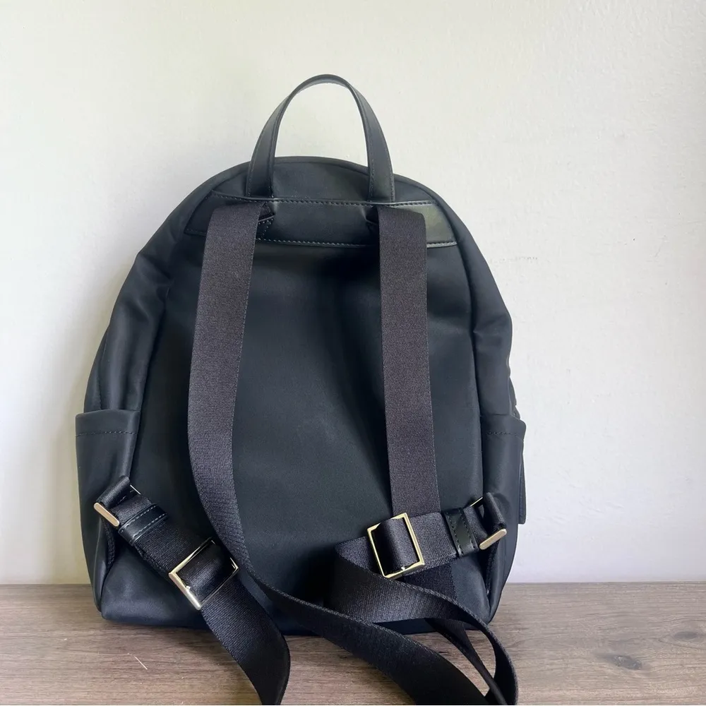 Kate Spade New York Chelsea Medium Black Gold Backpack SKU#24815 - Image 3