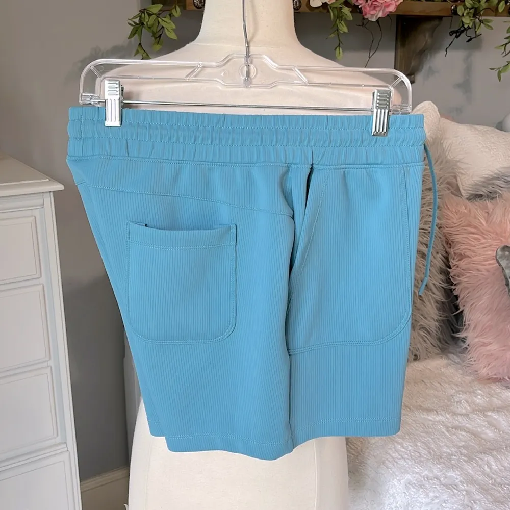 Blue Comfy Mom Shorts - Image 6