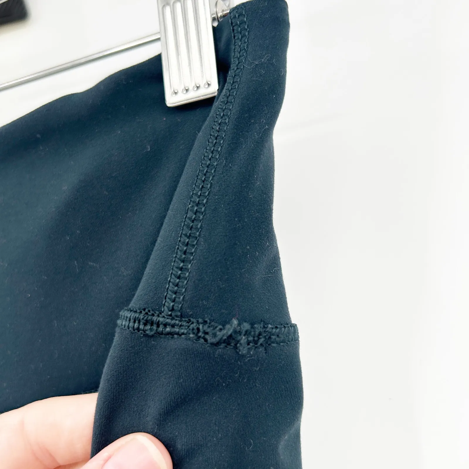 Vuori Womens Clean Elevation Athletic Running Workout Back Zip Pocket Leggings M - Image 4