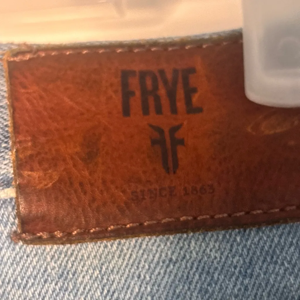 Frye Raw Hem Women’s Denim Jeans Sz 30 - Image 7