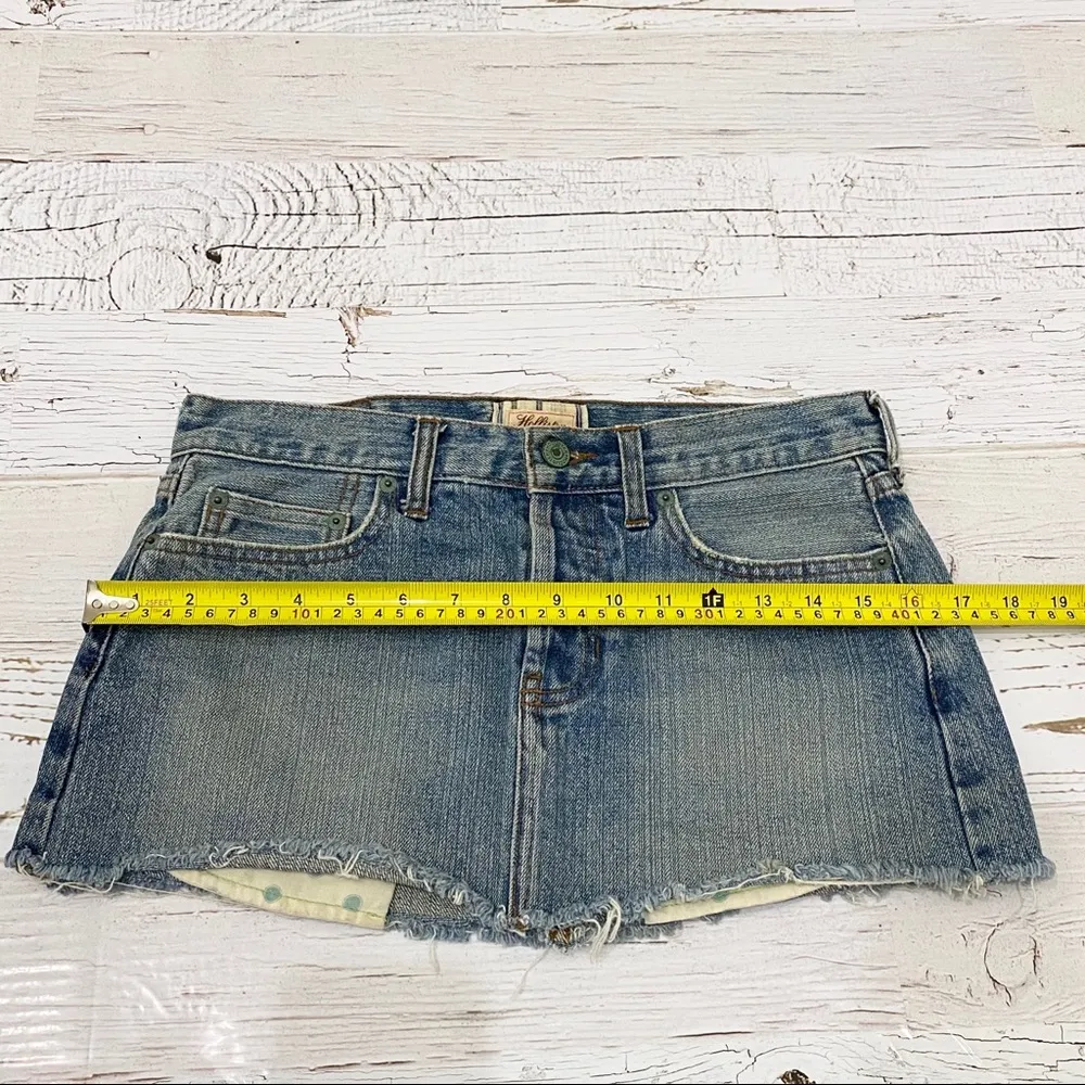 Hollister Denim Mini Skirt 3 - Image 4