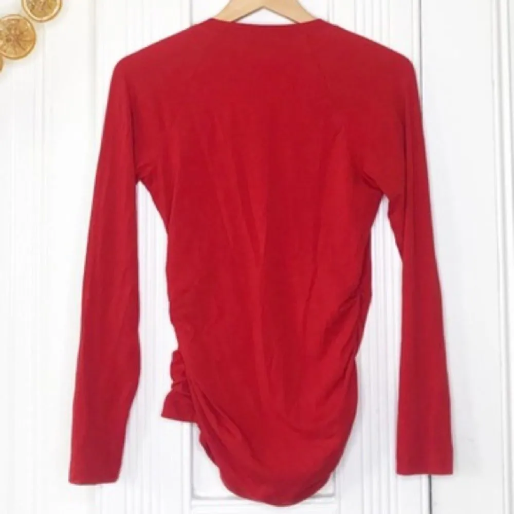 CAbi ✨  Hanky Ballet Wrap Ruched Top ✨ - Image 3