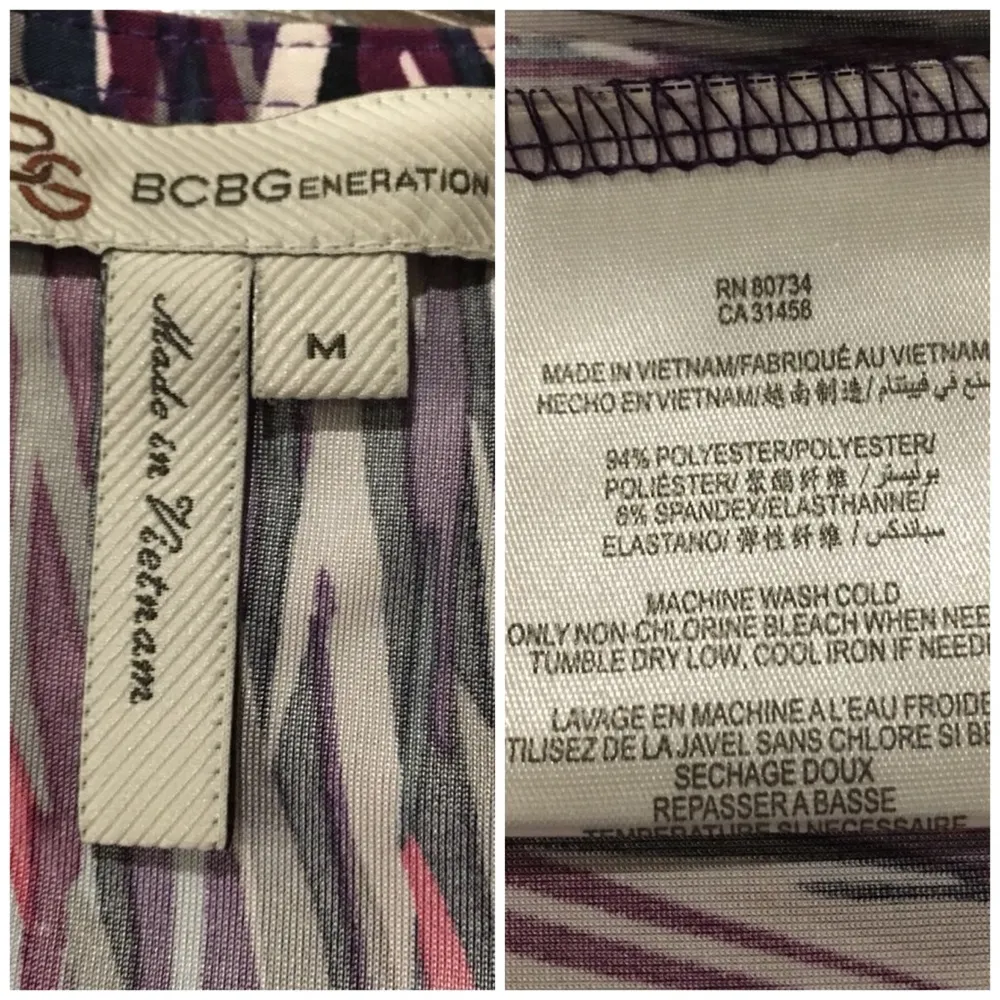 🎁 BCBGeneration Multi Color Print Dress - Image 4