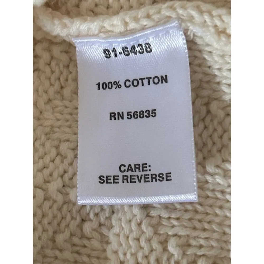 Cabela’s Western Cowgirl Knit Sweater | 100% Cotton | Size M - Image 5