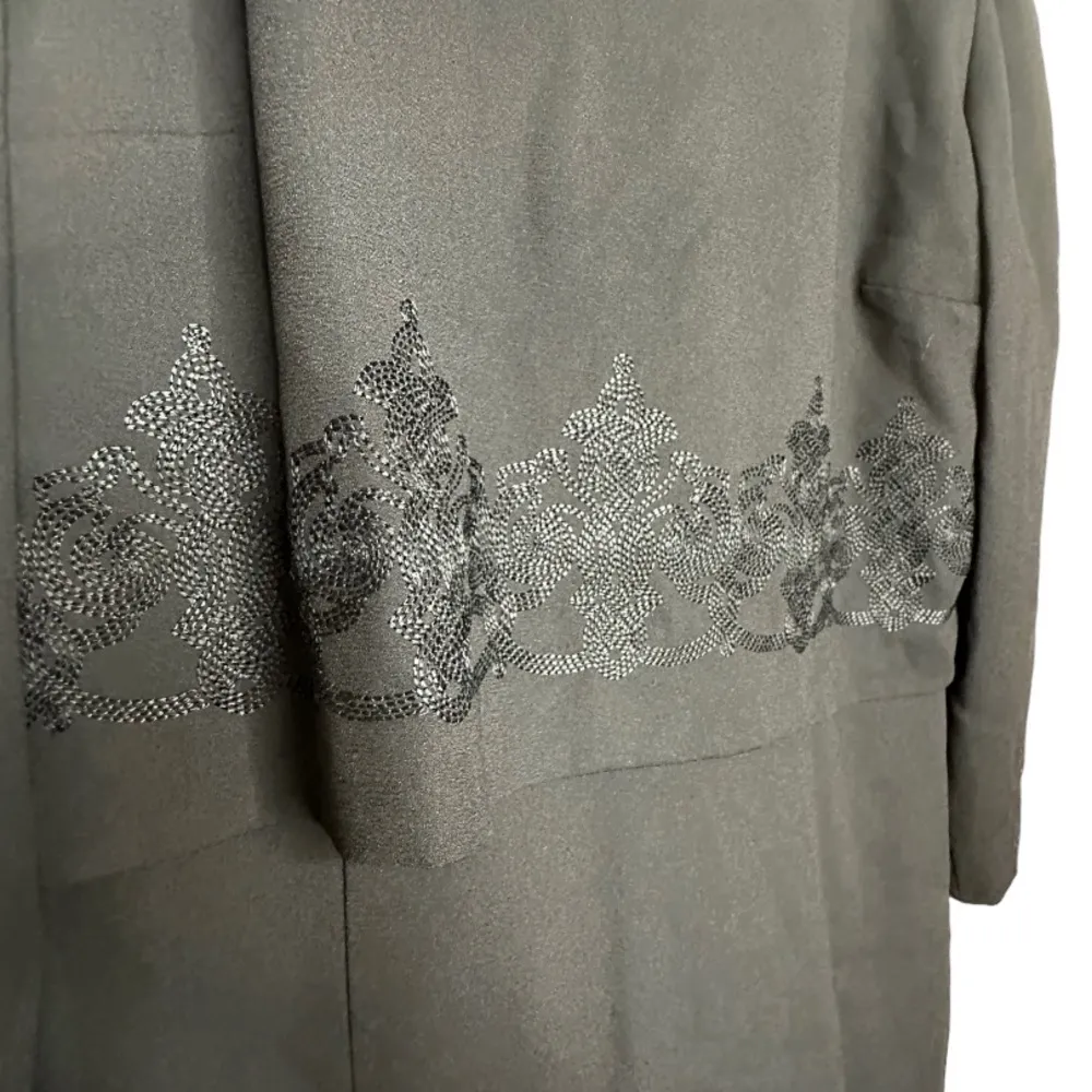 Vintage Santa Fe Black Dress Size 12 - Image 4