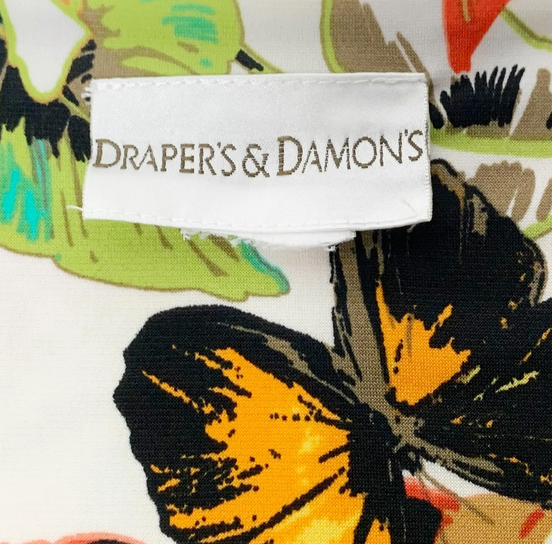 Draper’s & Damon’s Floral Hawaiian Blouse - Image 8