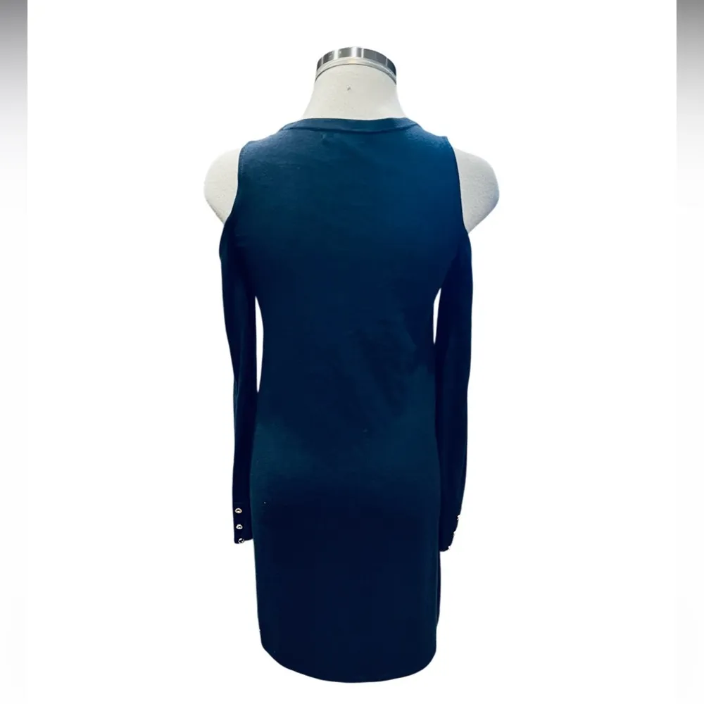 LILLY PULITZER Black Faire Cold Shoulder Sweater Navy
Dress Size XS - Image 9