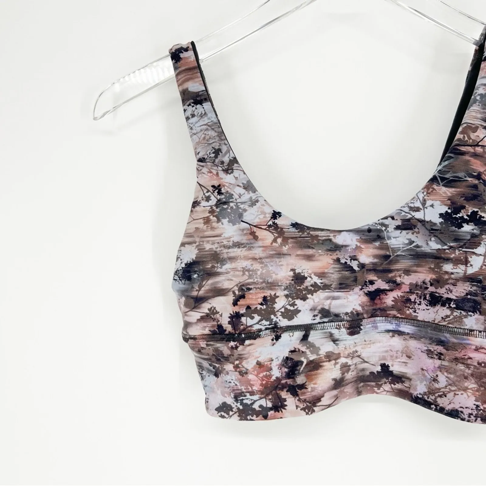 Lululemon Align Light Support A/B Sports Bra 6 Future‎ Utopia Multi - Image 5