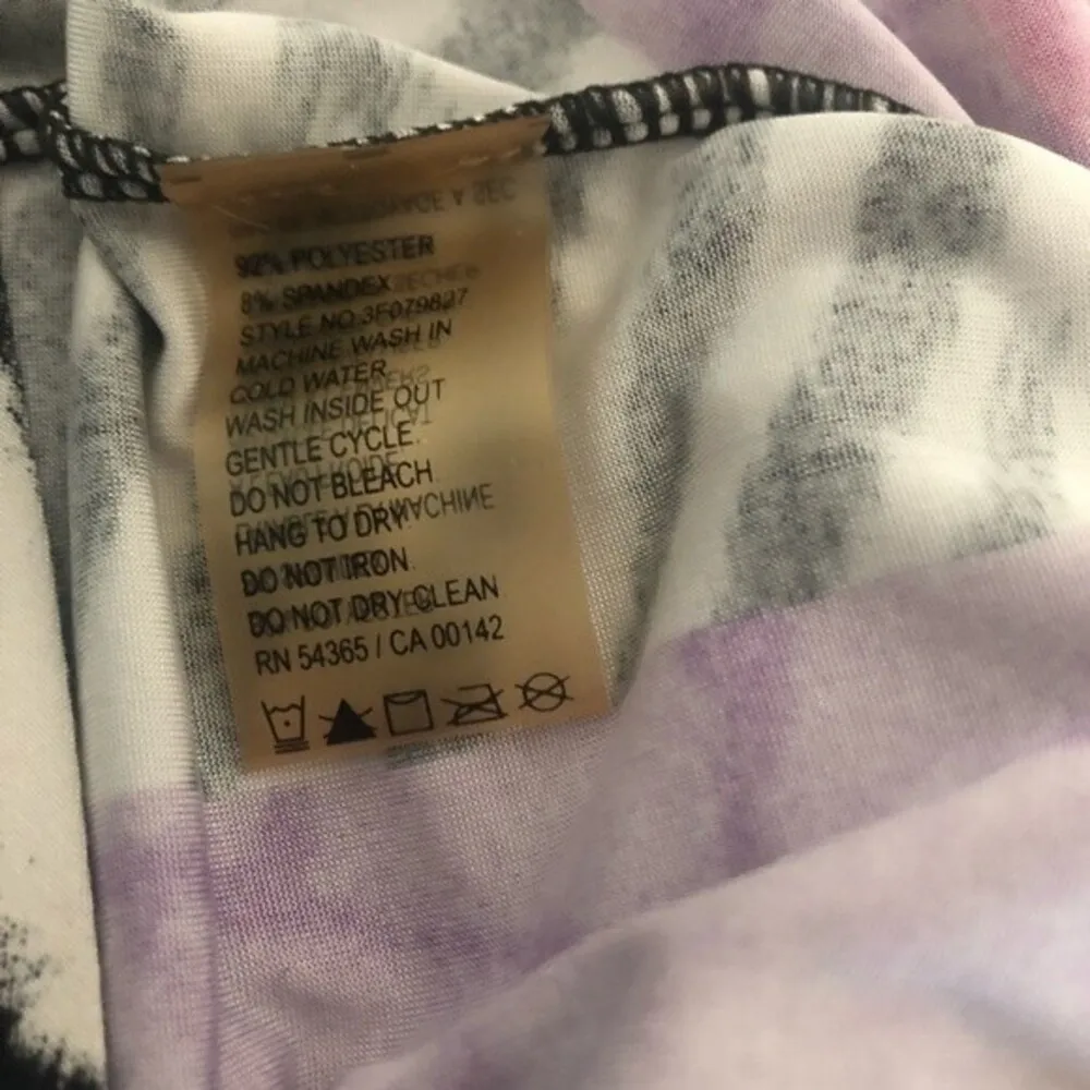 PETER NYGARD Petites Stretch Mixed Print Top Animal Print Womans Size Small - Image 6