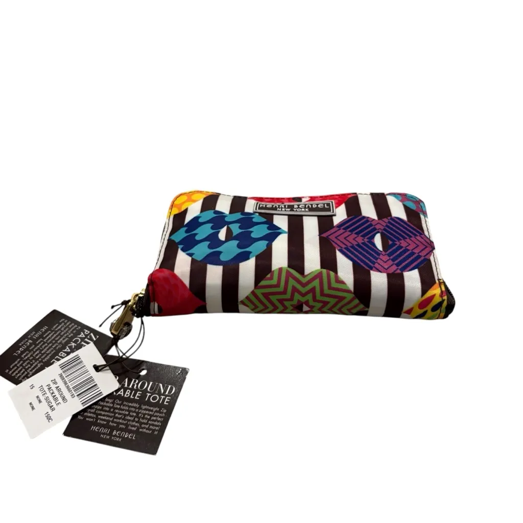 NWT, Henri Bendel Maria Sharapova 2013 Collab Packable Tote - Image 8