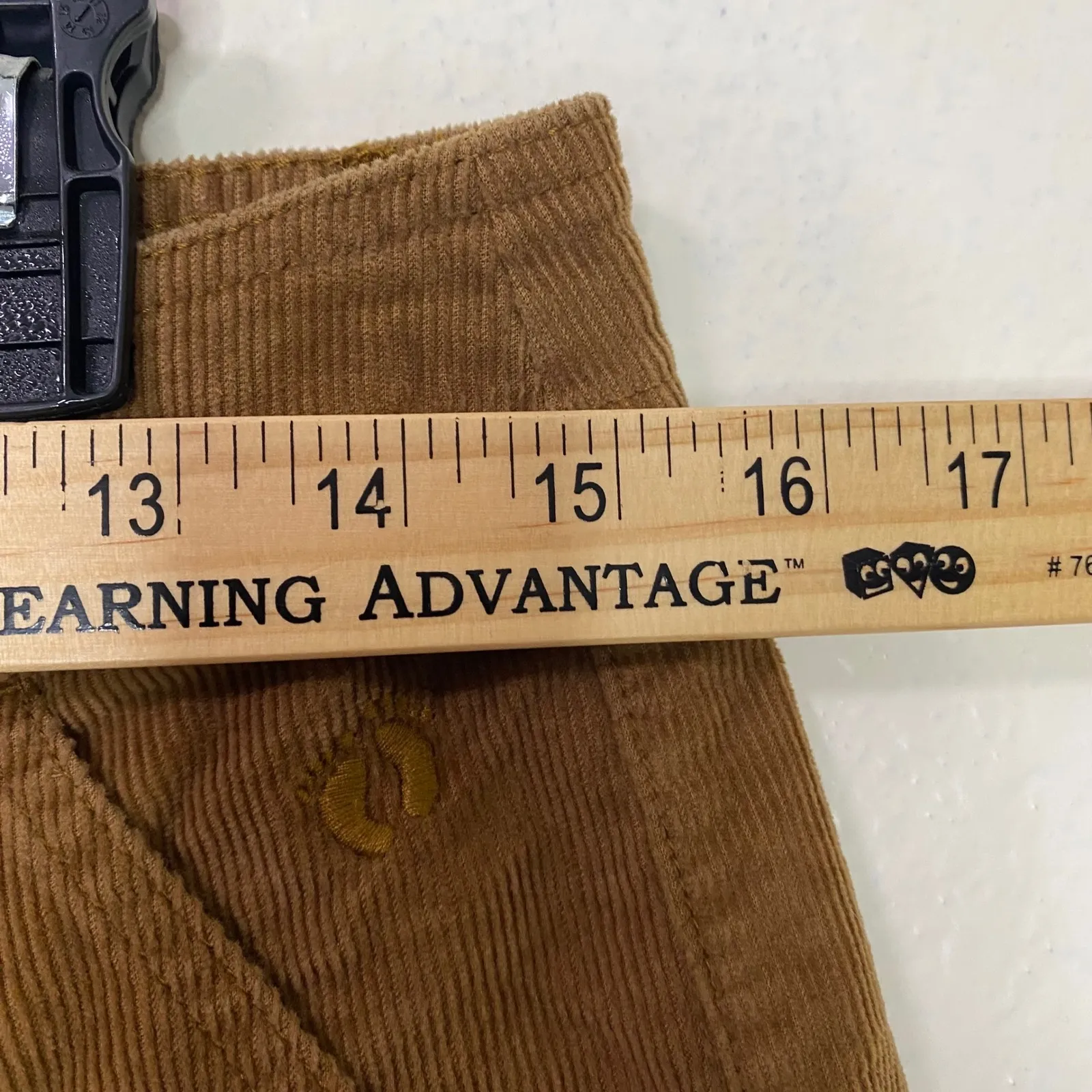 Hang Ten Bundle Of 2 Corduroy Shorts Women Size 8 Brown & Gray High Waisted - Image 8