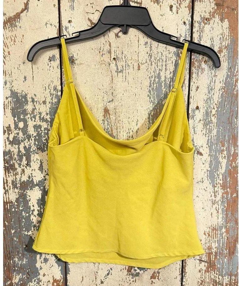 Milk and Honey yellow tank top, size Medium - Image 3