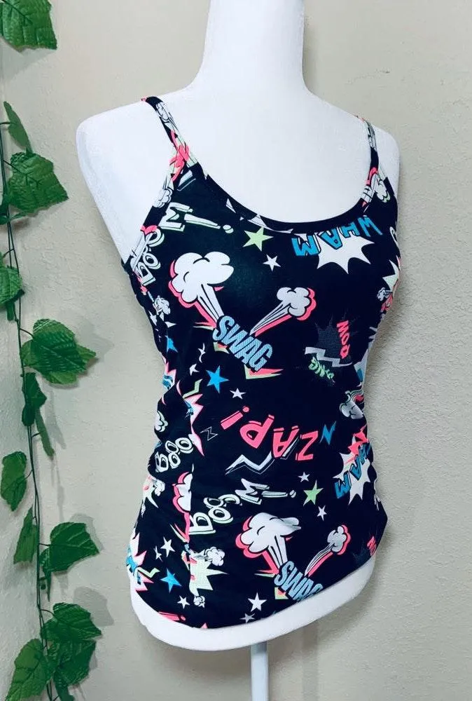 Comic Book Retro Tank Top - Image 2