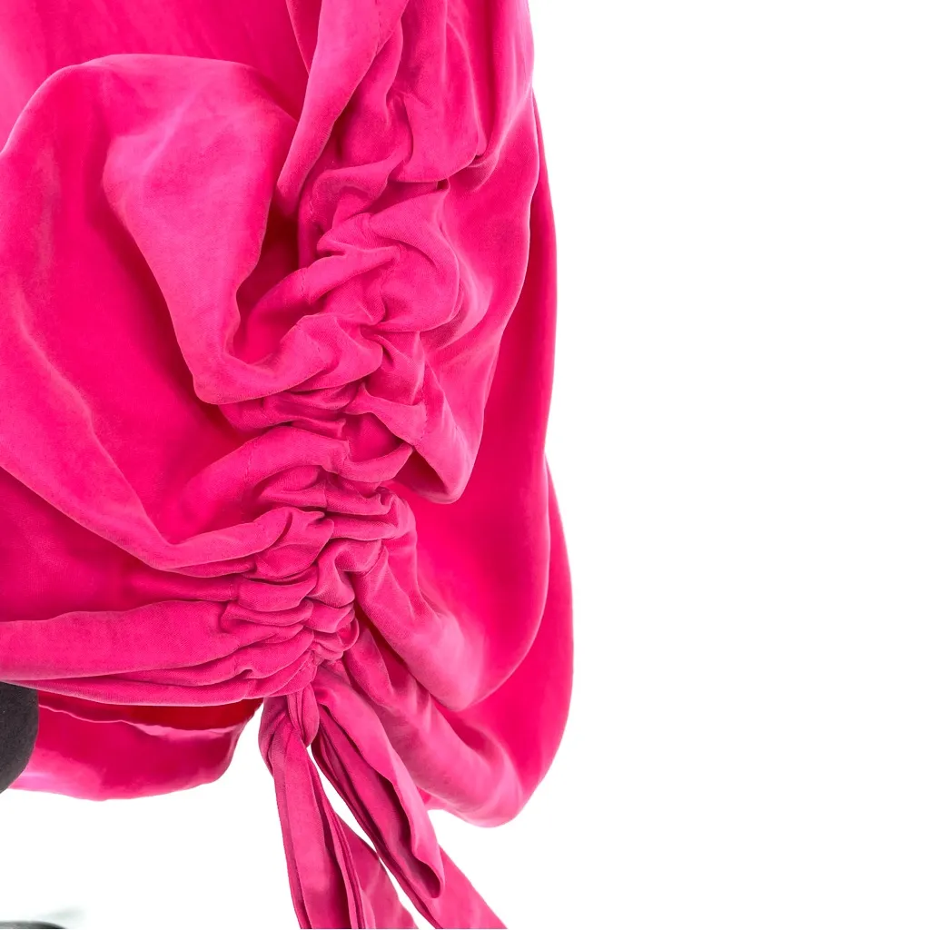 LOVERS AND FRIENDS NWT Tina Ruched Mini Dress in Hot Pink - Image 7